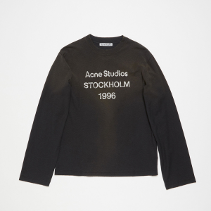 Acne Studios Longsleeve Black White Font