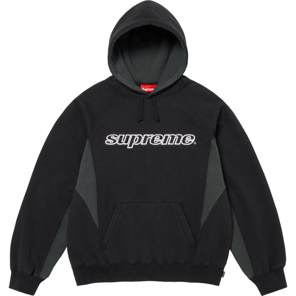 O1CN019ehjPi1msdJ5tx6RT_!!2217678875010-0-cib Supreme Hoodie G349 Black Dark Grey
