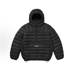 O1CN01HWAqdF1FHBh737iTr_!!2220076710461-0-cib Supreme Half Zip Puffer Black