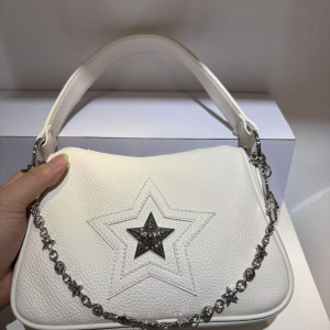 Chrome Hearts Bag White Star Silver
