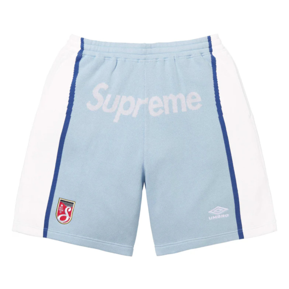 O1CN01VYqS2J1ym12dKhnKn_!!2220008526620-0-cib Supreme Shorts Umbro Sky Blue