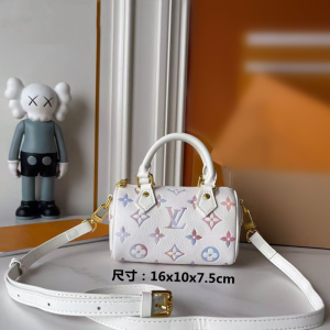 LV Bag White Chrome