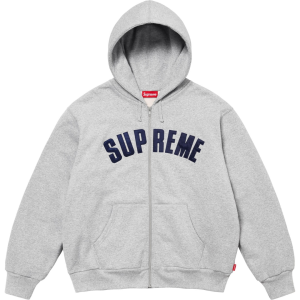O1CN01k55RWR1msdJ0IWEy0_!!2217678875010-0-cib Supreme Zip Hoodie College Font Grey Navy