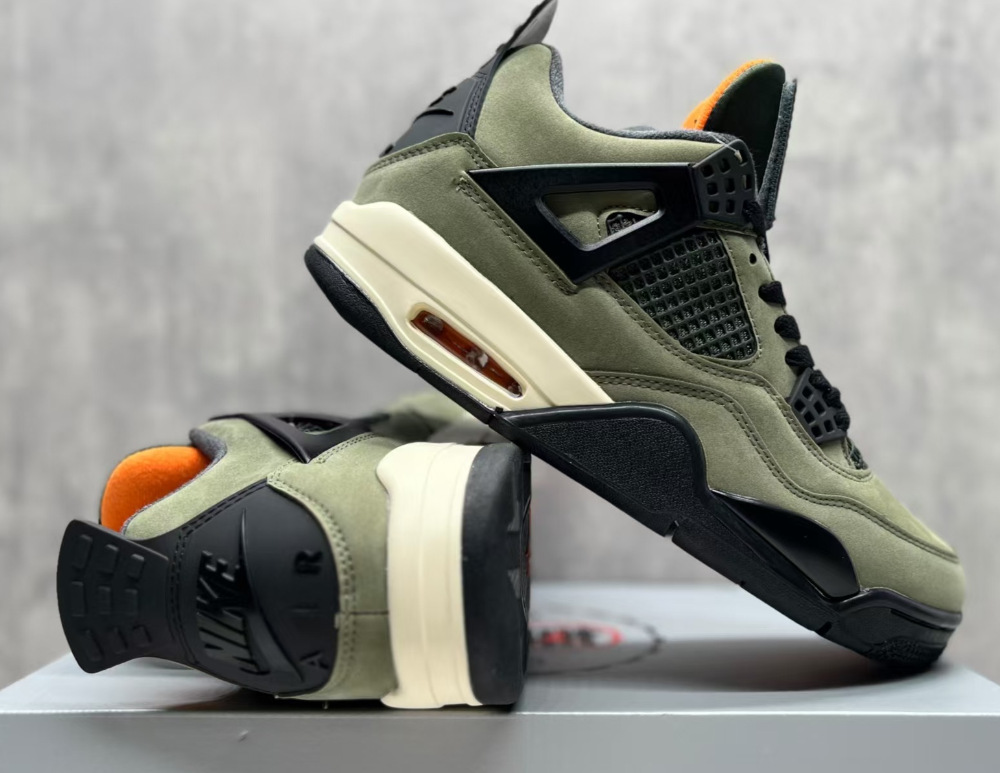O1CN01mAtp9i1ITV9EZPeNq_!!2218320400894-0-cib Jordan 4 Silk Olive Green