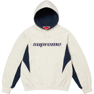 Supreme Hoodie G349 Creme Navy
