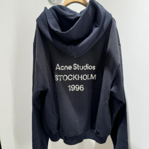 Acne Studios Hoodie Navy