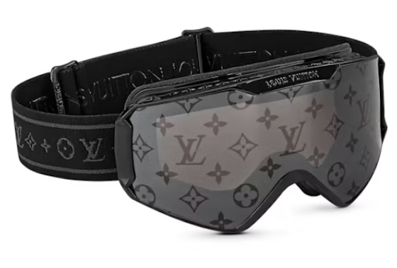 LV Ski Goggles Black