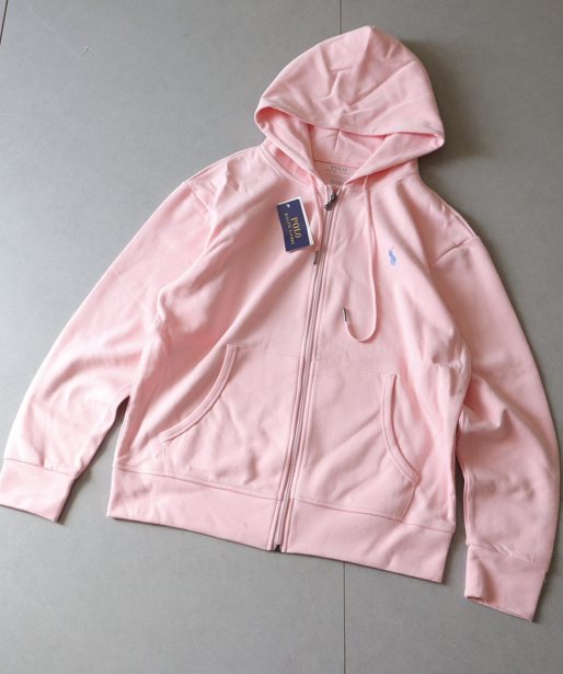Screenshot 2026-02-25 145412 RL classic label zip hoodie Light Pink