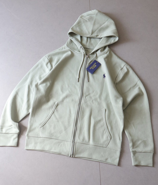 Screenshot 2026-02-25 145456 RL classic label zip hoodie Mint Green