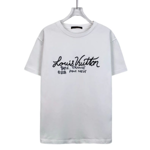 LV Graphic T-Shirt Old Font White
