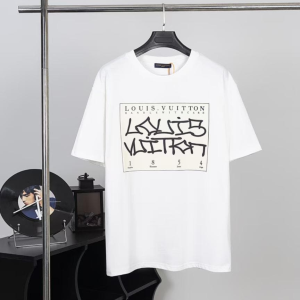 LV Graphic T-Shirt Board Font White