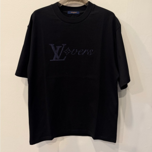 LV ers T-Shirt All Black