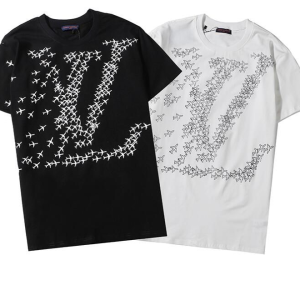 Lv T-Shirt Plane Black or White