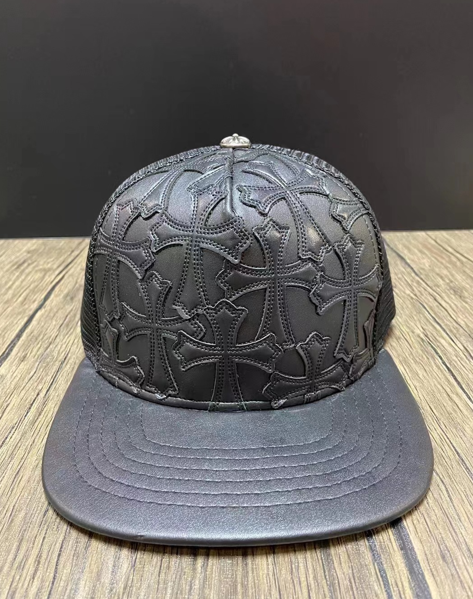 Screenshot 2026-03-11 170623 Chrome Hearts Cap 8 black cross leather