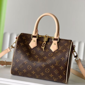 LV Monogram Bag Brown "Speedy 25"