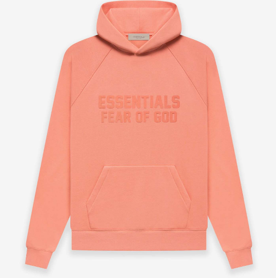 Screenshot 2026-03-26 161905 Essentials Fear of God Hoodie Embossed Salmon