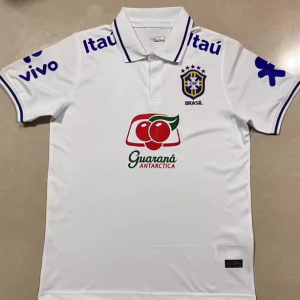 Brazil Polo White Blue Guarana